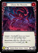 Cleave the Heavens (Blue) [IAR022] (Usurp the Shadow Throne)  Rainbow Foil