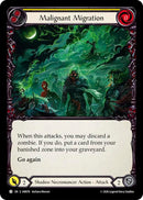 Malignant Migration (Yellow) [IAR076] (Usurp the Shadow Throne)  Rainbow Foil