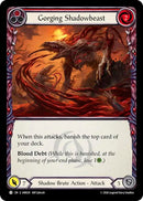 Gorging Shadowbeast (Red) [IAR029] (Usurp the Shadow Throne)
