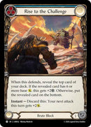 Rise to the Challenge (Blue) [IAR052] (Usurp the Shadow Throne)