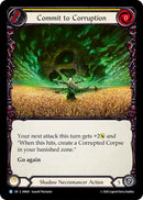 Commit to Corruption (Yellow) [IAR061] (Usurp the Shadow Throne)  Rainbow Foil