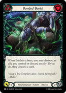 Bonded Burial (Blue) [IAR102] (Usurp the Shadow Throne)  Rainbow Foil