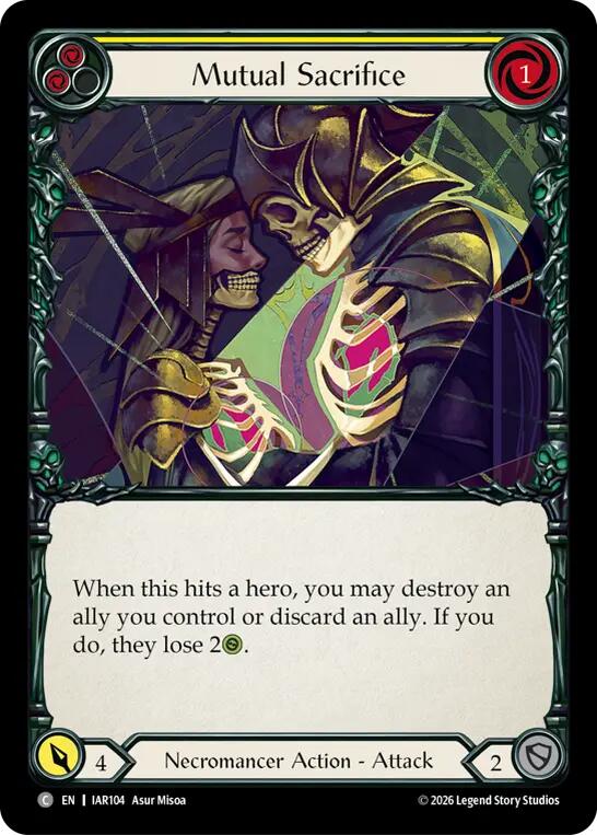 Mutual Sacrifice (Yellow) [IAR104] (Usurp the Shadow Throne)
