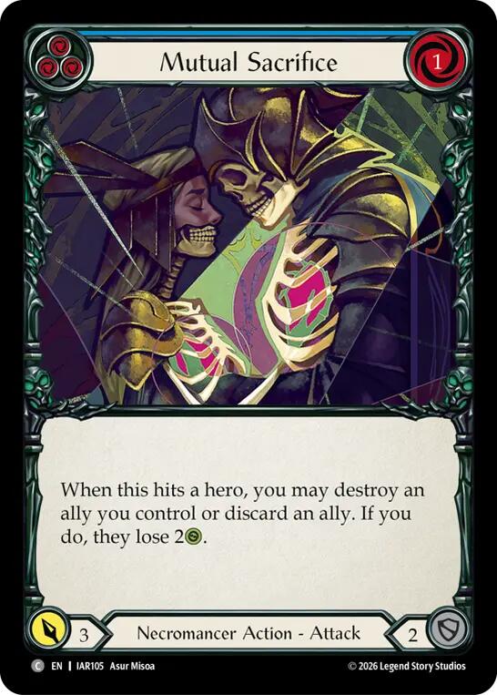 Mutual Sacrifice (Blue) [IAR105] (Usurp the Shadow Throne)