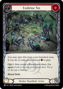 Enshrine Sin (Red) [IAR138] (Usurp the Shadow Throne)  Rainbow Foil