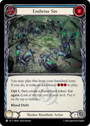 Enshrine Sin (Blue) [IAR140] (Usurp the Shadow Throne)  Rainbow Foil