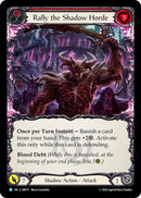 Rally the Shadow Horde (Red) [IAR171] (Usurp the Shadow Throne)  Rainbow Foil