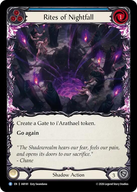 Rites of Nightfall [IAR181] (Usurp the Shadow Throne)