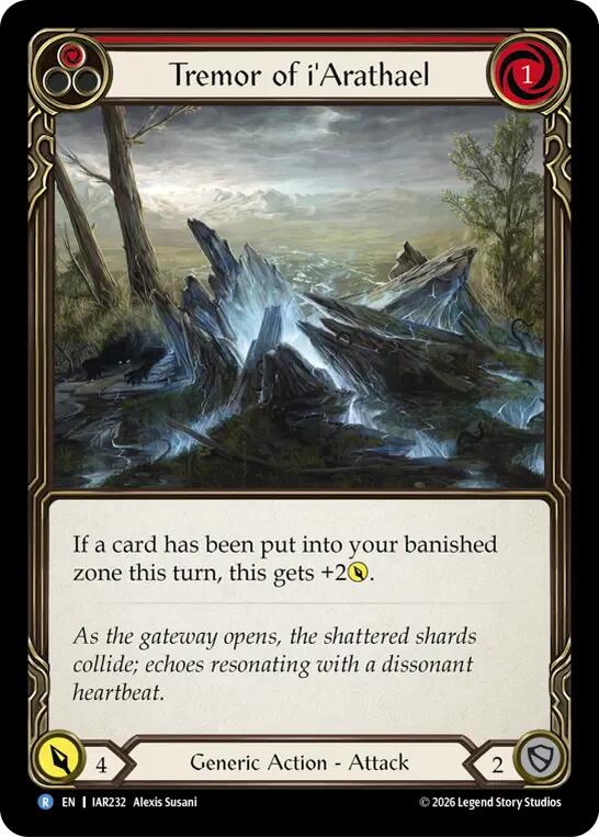 Tremor of i'Arathael [IAR232] (Usurp the Shadow Throne)