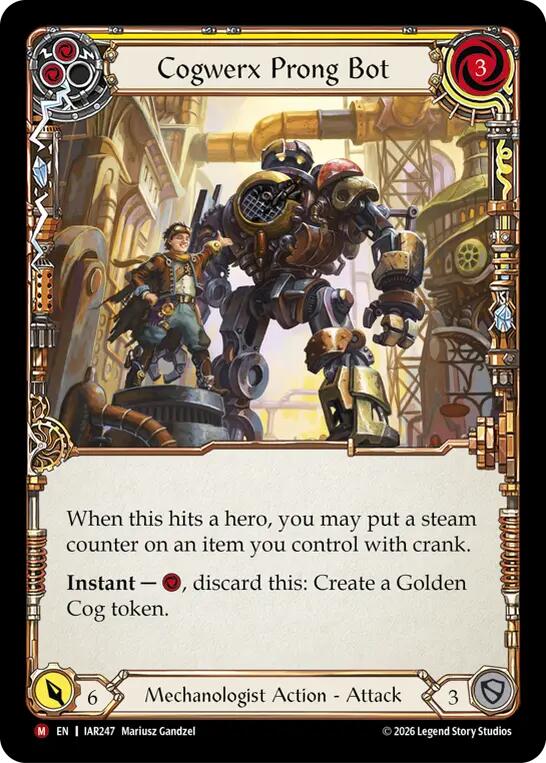 Cogwerx Prong Bot [IAR247] (Usurp the Shadow Throne)