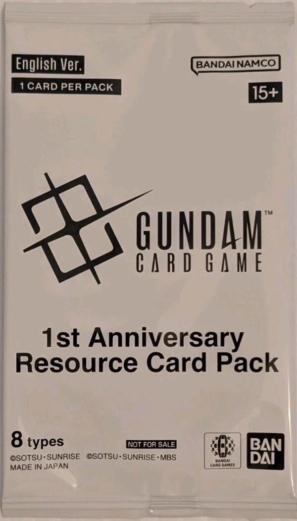 Image for 1st Anniversary Resource Pack - Gundam Card Game