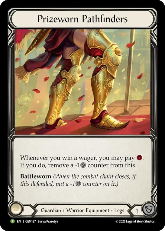 Prizeworn Pathfinders [GEM187] (GEM Pack 6)  Cold Foil