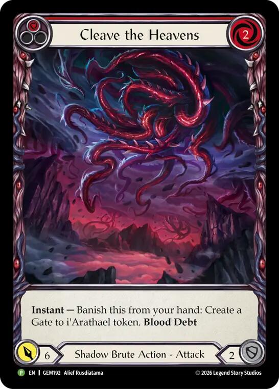 Cleave the Heavens [GEM192] (GEM Pack 6)  Rainbow Foil