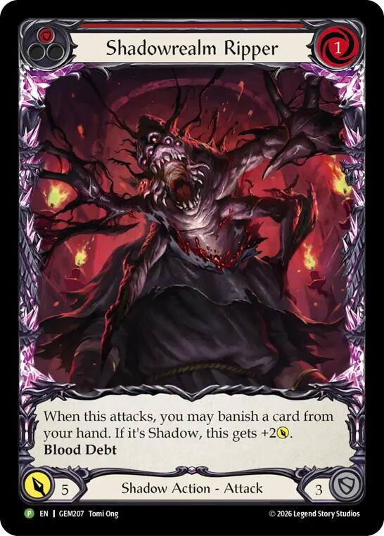 Shadowrealm Ripper [GEM207] (GEM Pack 6)