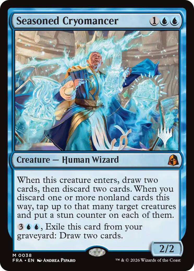 Seasoned Cryomancer [Reality Fracture Promos]