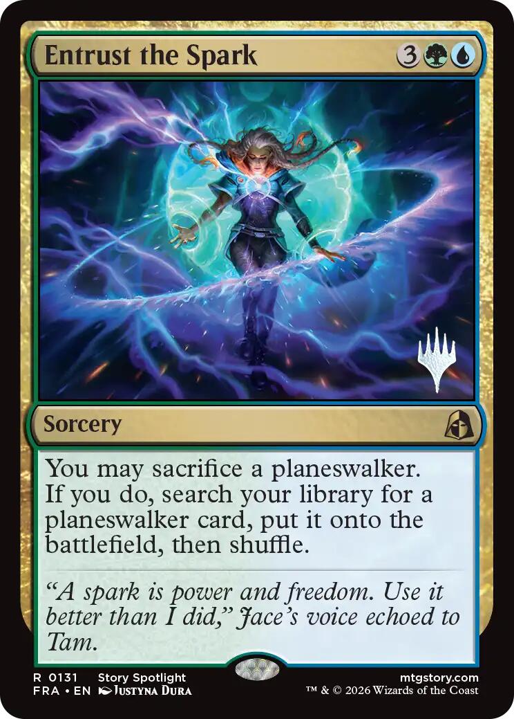 Entrust the Spark [Reality Fracture Promos]