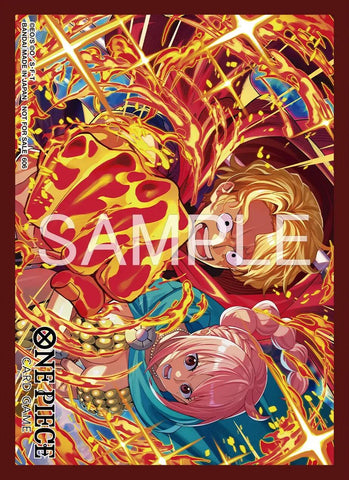 Bandai: 10ct Card Sleeves - Flame-Flame Fruit Coliseum