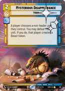 Mysterious Disappearance (568) (Hyperspace Foil) (568) [Homeworlds]