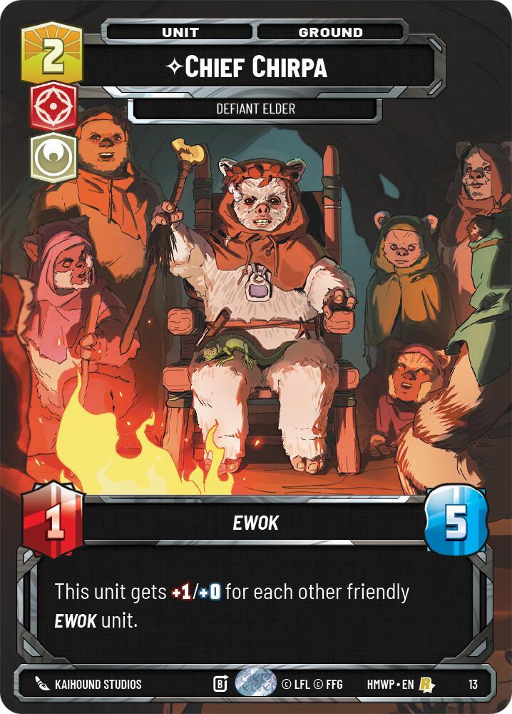 Chief Chirpa - Defiant Elder (13) (13) [Homeworlds: Weekly Play]