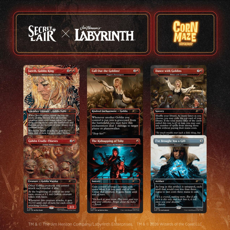 Secret Lair Drop Series: Secret Lair x Jim Henson's Labyrinth: Fear Me, Love Me
