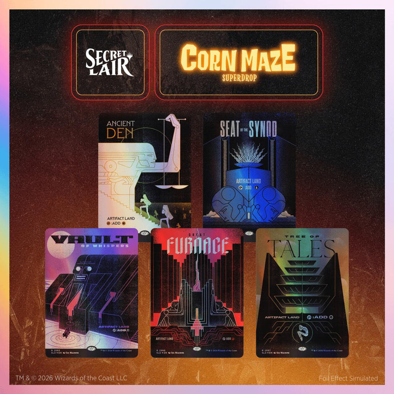 Secret Lair Drop Series: Manufactured Grounds by See Machine (Traditional Foil)
