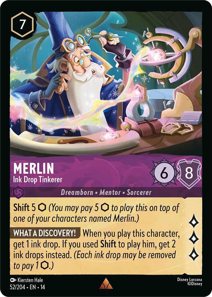 Merlin - Ink Drop Tinkerer (52/204) [Hyperia City]