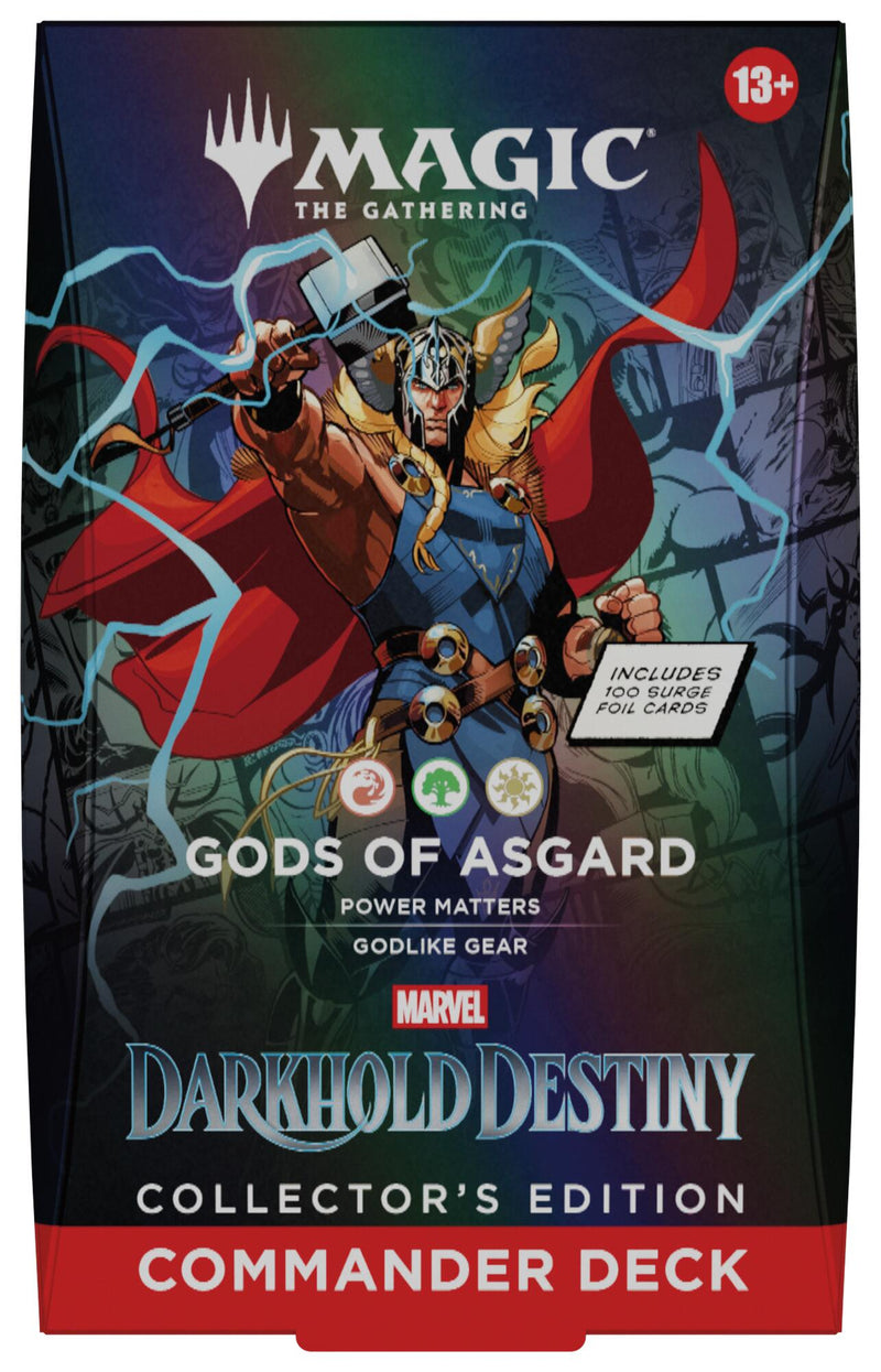 Marvel: Darkhold Destiny Commander Deck - Gods of Asgard (Collector's Edition)