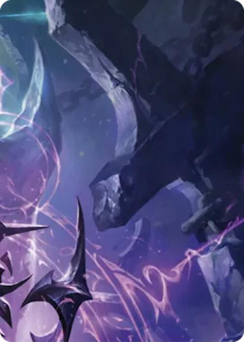 Viserai, the Forsaken // Viserai, Usurper Double Sided Art Card (Top Left) [] (GEM Pack 6)