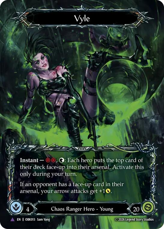 Vyle (Marvel) [OBK013] (Outbreak)  Cold Foil
