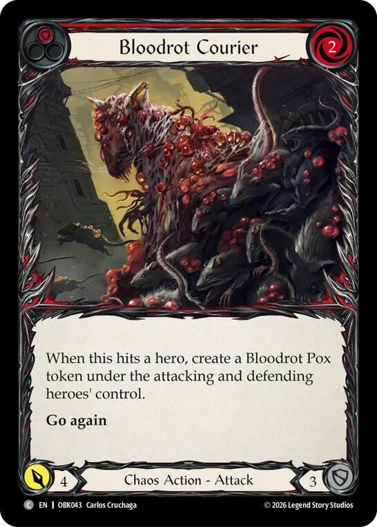 Bloodrot Courier [OBK043] (Outbreak)