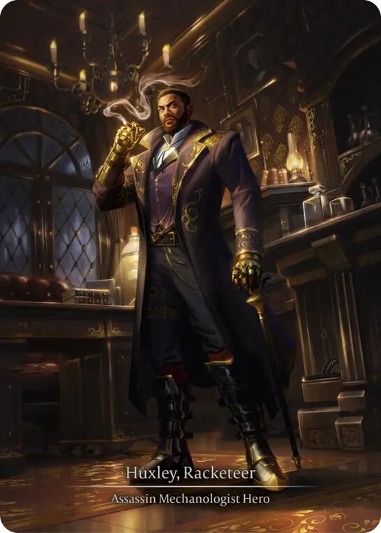 Huxley, Racketeer (Marvel) [OBK071] (Outbreak)  Cold Foil