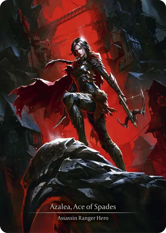 Azalea, Ace of Spades (Marvel) [OBK080] (Outbreak)  Cold Foil
