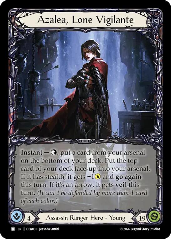 Azalea, Lone Vigilante [OBK081] (Outbreak)