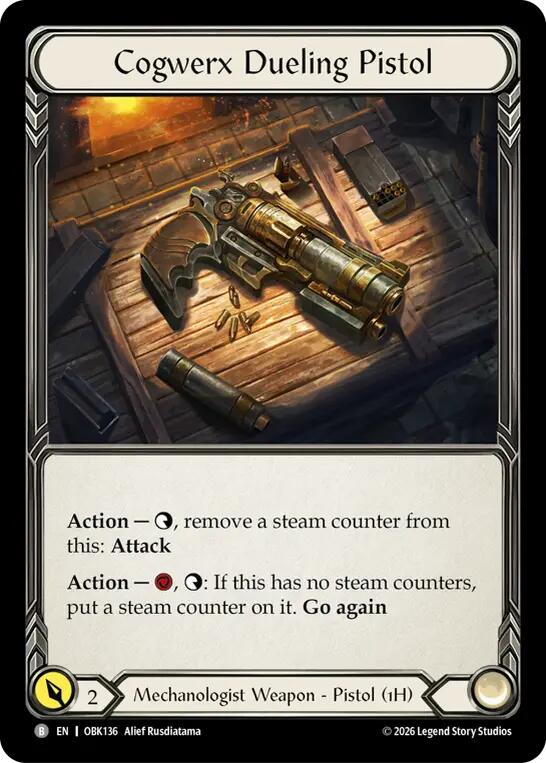 Cogwerx Dueling Pistol [OBK136] (Outbreak)