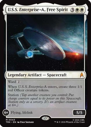 U.S.S. Enterprise-A, Free Spirit [Star Trek]