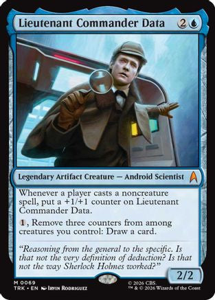 Lieutenant Commander Data [Star Trek]