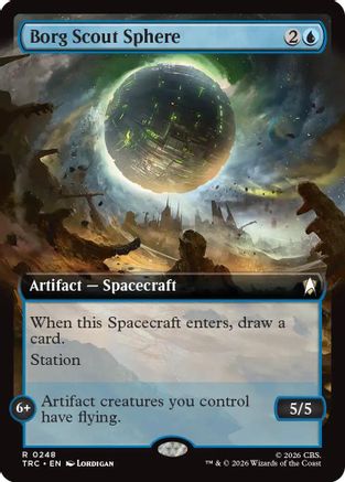 Borg Scout Sphere (Extended Art) - [Commander: Star Trek]