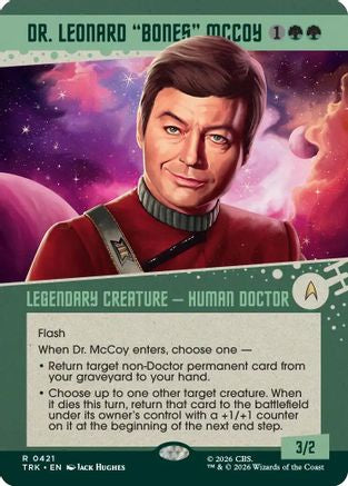 Dr. Leonard "Bones" McCoy (Showcase) (Foil) - [Star Trek]