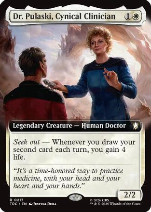Dr. Pulaski, Cynical Clinician (Extended Art) - [Commander: Star Trek]