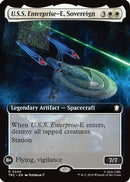 U.S.S. Enterprise-E, Sovereign (Extended Art) - [Commander: Star Trek]