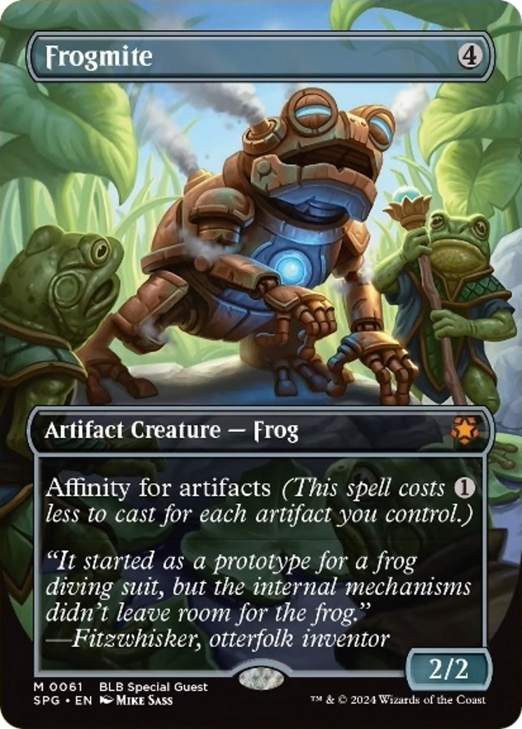 mtg bloomburrow frog cards Set Name: Bloomburrow, Type: Creature, Subtype: Frog, 19 cards