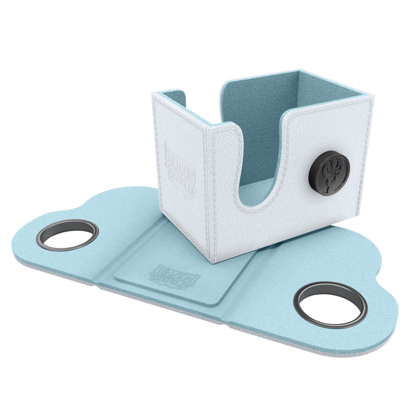 Dragon Shield: Dragon Box 80+ - White and Aqua