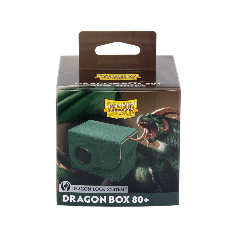 Dragon Shield: Dragon Box 80+ - Green and Sand