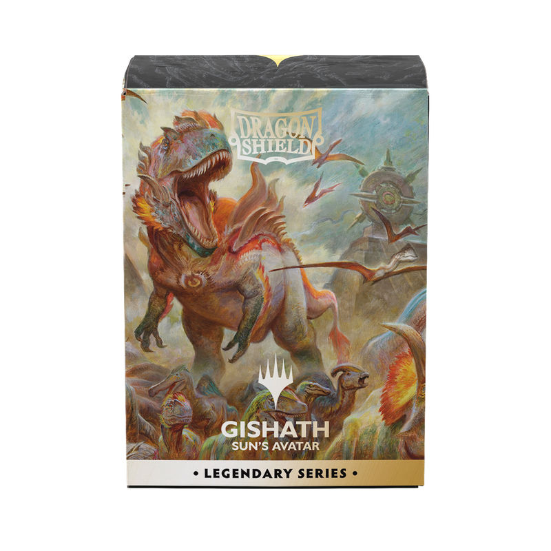 Dragon Shield: Standard 100ct Art Sleeves - Gishath, Sun s Avatar