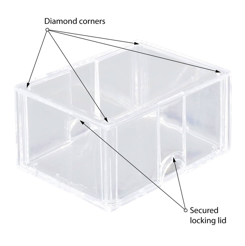 Ultra PRO: Diamond Corner Box - 100+ (10ct)