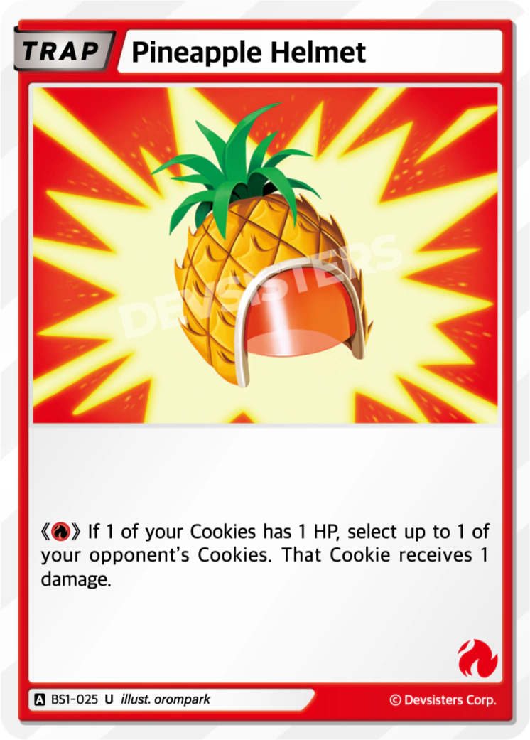 Image for Pineapple Helmet (BS1-025) [BRAVE BEGINNING] - CookieRun: Braverse TCG