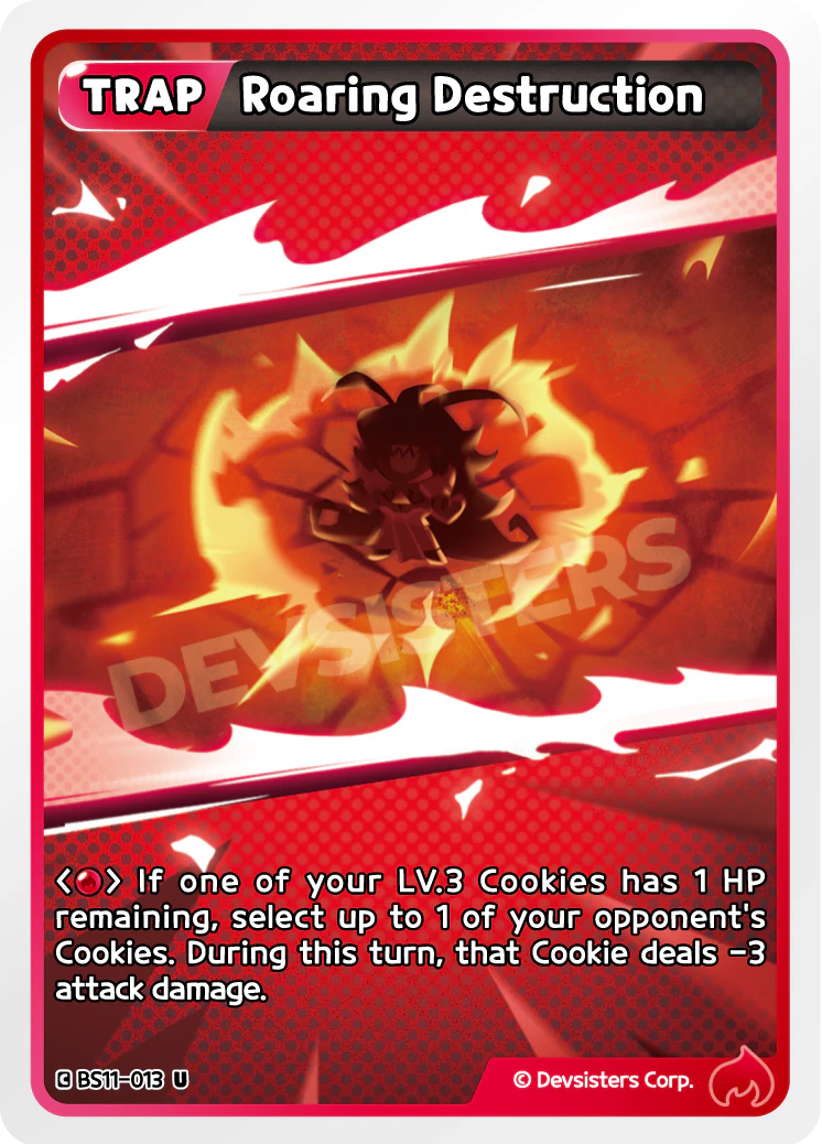 Image for Roaring Destruction (BS11-013) [The Dark Enchantress War] - CookieRun: Braverse TCG