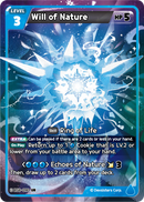 Image for Will of Nature (BS8-090) [Land of Fire & Ruin, Realm of Apathy] - CookieRun: Braverse TCG