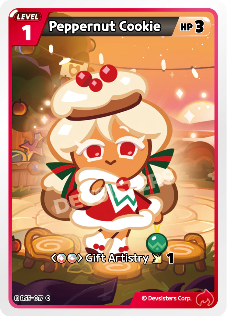 Image for Peppernut Cookie (BS5-017) [Operation Timeguard] - CookieRun: Braverse TCG