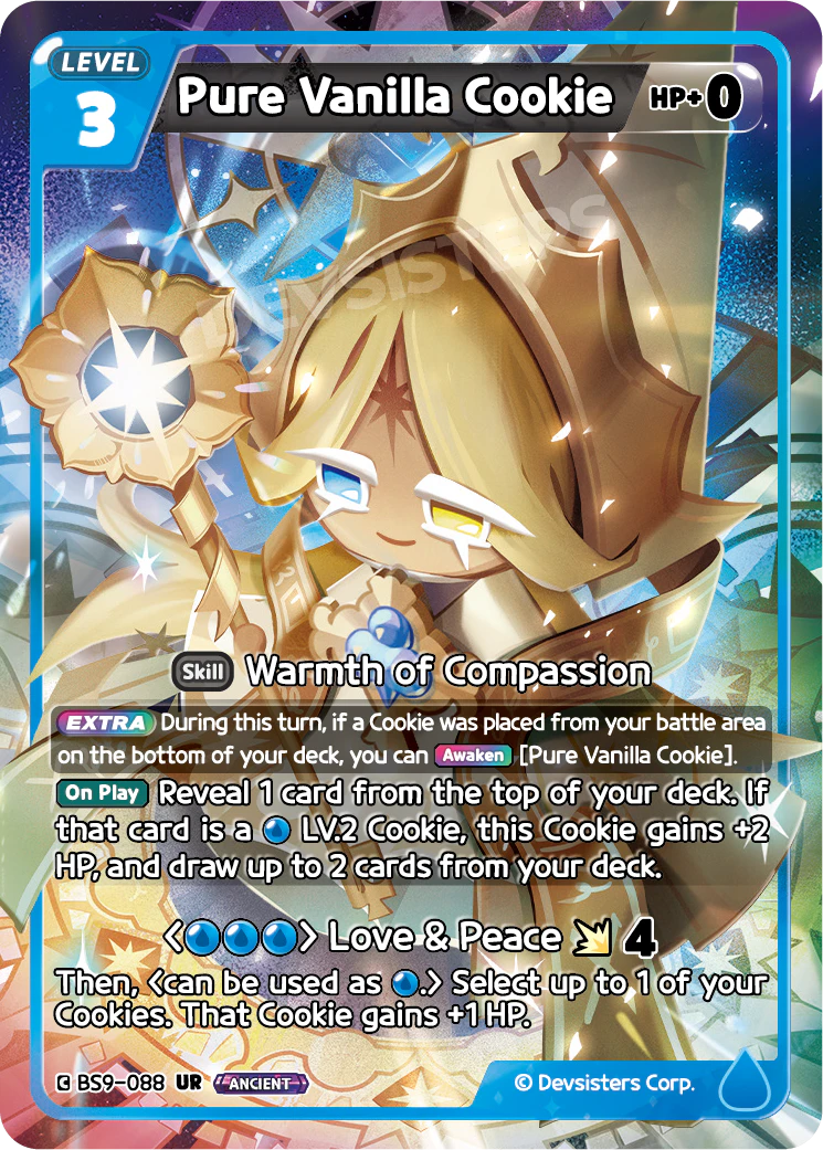 Image for Pure Vanilla Cookie (BS9-088) [A Game of Truth and Deceit] - CookieRun: Braverse TCG